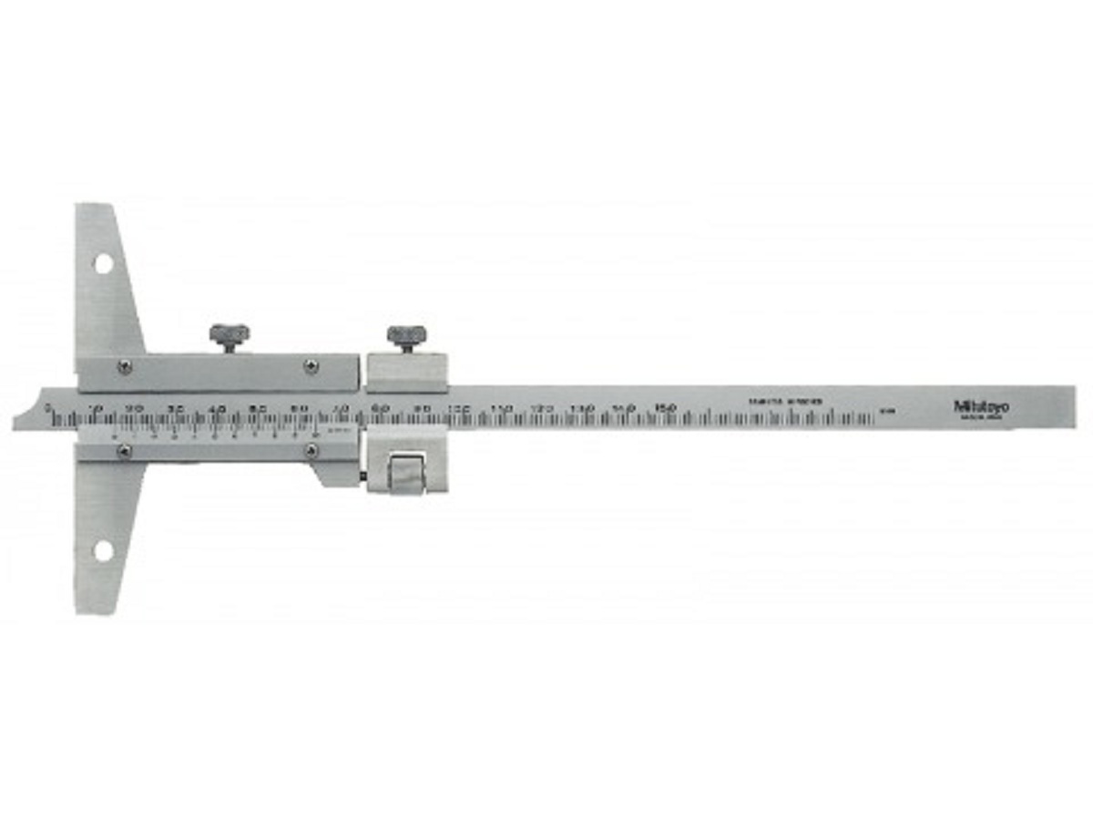 Штангенглубиномер 0-600 mm с микроподачей 527-104 MITUTOYO